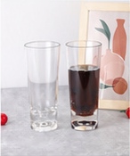 Tall reusable glasses for hotel restaurant service