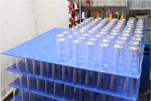 Separated drinkware